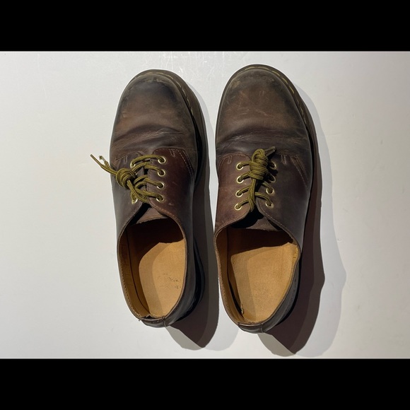 Dr. Martens Brown Leather Oxfords - Picture 2 of 12